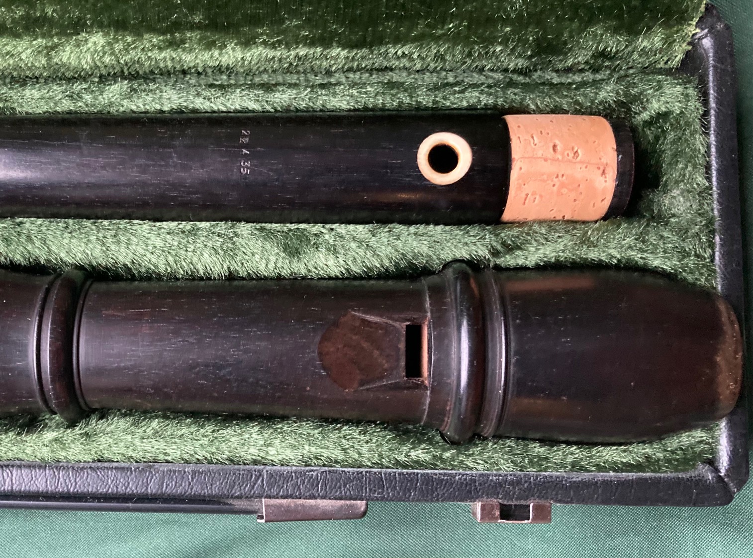 Dolmetsch alto/treble recorder (black wood)(previously owner) — Barrett